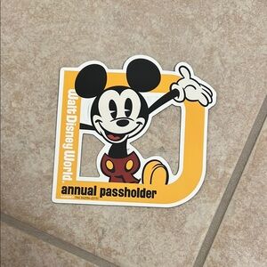Disney Annual Passholder Magnet